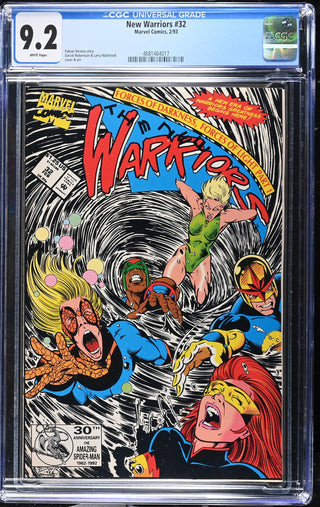 New Warriors #32 (2/93) Graded CGC 9.2