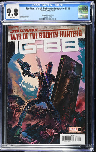 Star Wars: War of the Bounty Hunters - IG-88 #1 (12/21) Graded CGC 9.8 Wijngaard Variant Cover