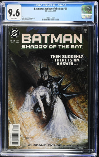 Batman: Shadow of the Bat #64 (7/97) Graded CGC 9.6