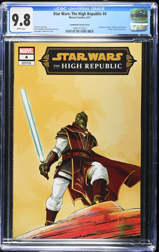 Star Wars: The High Republic #4 (6/21) Graded CGC 9.8 Camuncoli Variant Cover