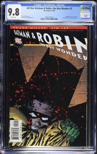 All Star Batman & Robin, the Boy Wonder #2 (11/05) Graded CGC 9.8
