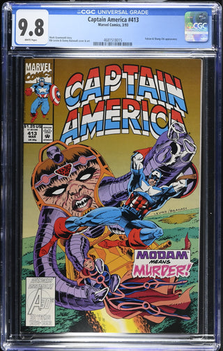 Captain America #413 (3/93) Graded CGC 9.8