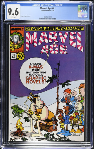 Marvel Age #61 (4/88) Graded CGC 9.6