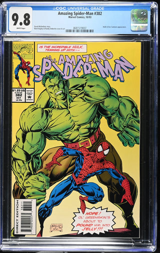 Amazing Spider-Man #382 (10/93) Graded CGC 9.8