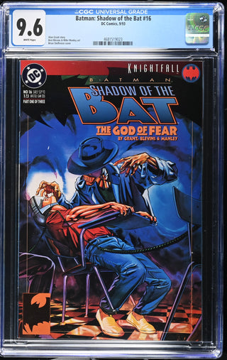 Batman: Shadow of the Bat #16 (9/93) Graded CGC 9.6
