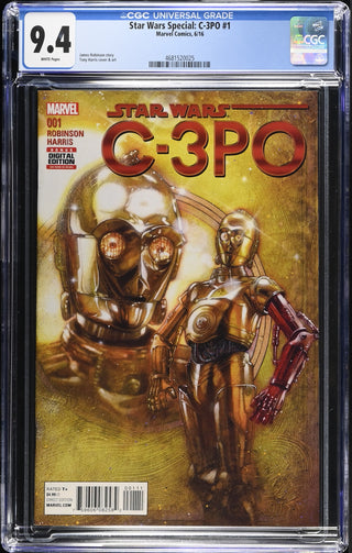 Star Wars Special: C-3PO #1 (6/16) Graded CGC 9.4