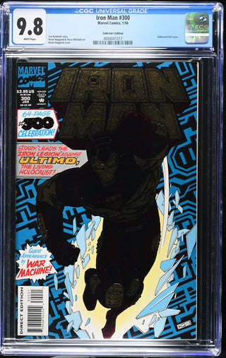 Iron Man #300 (1/94) Graded CGC 9.8 Collector's Edition