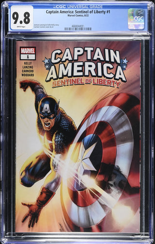 Captain America: Sentinel of Liberty #1 (8/22) Graded CGC 9.8