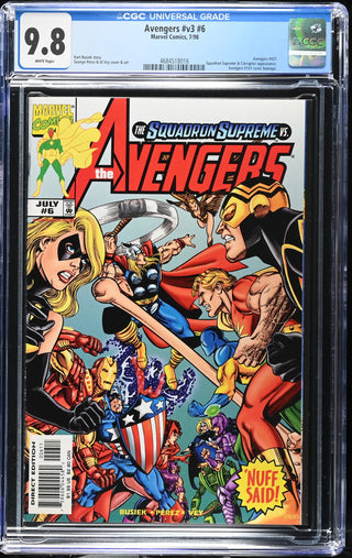 Avengers #v3 #6 (7/98) Graded CGC 9.8