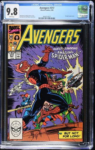 Avengers #317 (5/90) Graded CGC 9.8