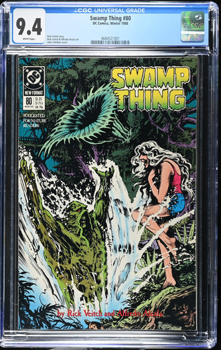 Swamp Thing #80 (Winter 1988) Graded CGC 9.4