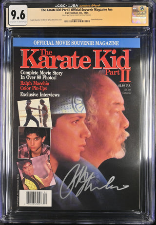 The Karate Kid: Part II Official Souvenir Magazine #nn (1986) Graded CGC 9.6