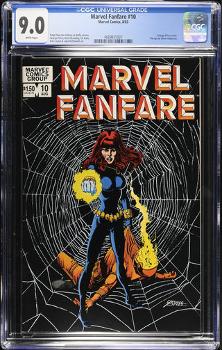 Marvel Fanfare #10 (8/83) Graded CGC 9.0