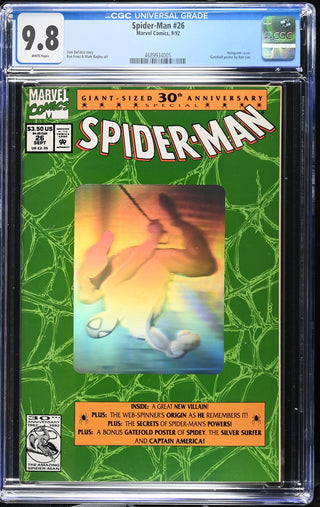 Spider-Man #26 (9/92) Graded CGC 9.8