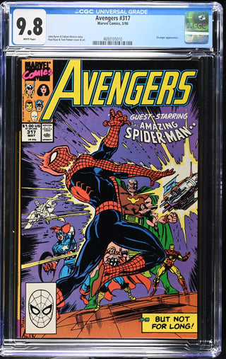 Avengers #317 (5/90) Graded CGC 9.8