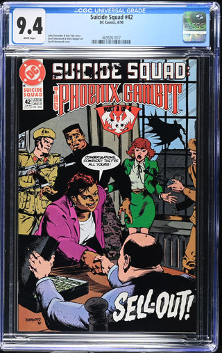 Suicide Squad #42 (6/90) Graded CGC 9.4