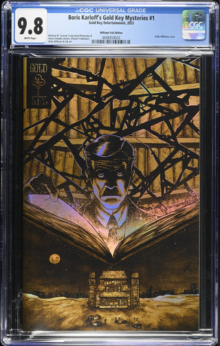 Boris Karloff's Gold Key Mysteries #1 (2023) Graded CGC 9.8 Williams Foil Edition