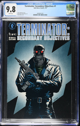 Terminator: Secondary Objectives #1 (7/91) Graded CGC 9.8