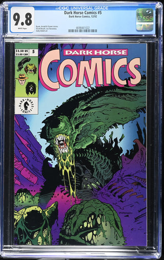 Dark Horse Comics #5 (12/92) Graded CGC 9.8