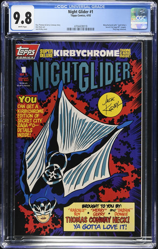 Night Glider #1 4/93 Graded CGC 9.8