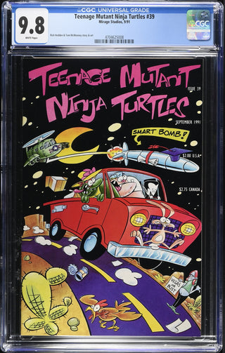 Teenage Mutant Ninja Turtles #39 (9/91) Graded CGC 9.8