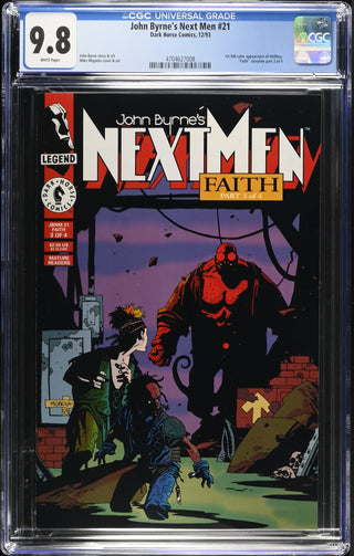 John Byrne's Next Men #21 (12/93) Graded CGC 9.8