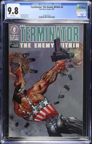 Terminator: The Enemy Within #4 (2/92) Graded CGC 9.8