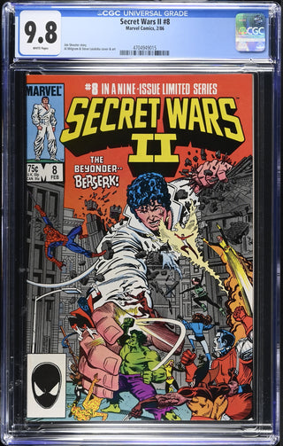 Secret Wars II #8 (2/86) Graded CGC 9.8
