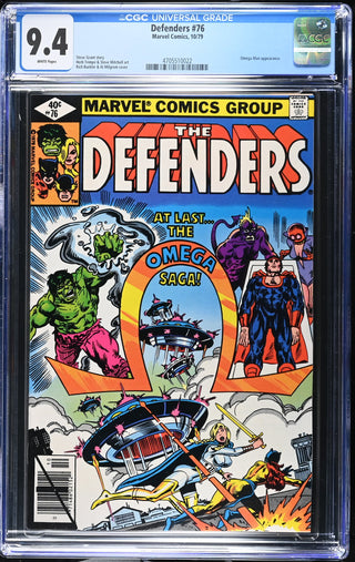 Defenders #76 (10/79) Graded CGC 9.4