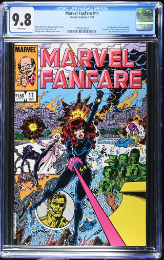 Marvel Fanfare #11 (11/83) Graded CGC 9.8