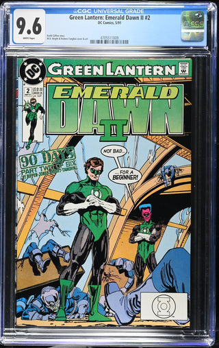 Green Lantern: Emerald Dawn II #2 (5/91) Graded CGC 9.6