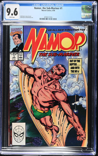 Namor, the Sub-Mariner #1 (4/90) Graded CGC 9.6