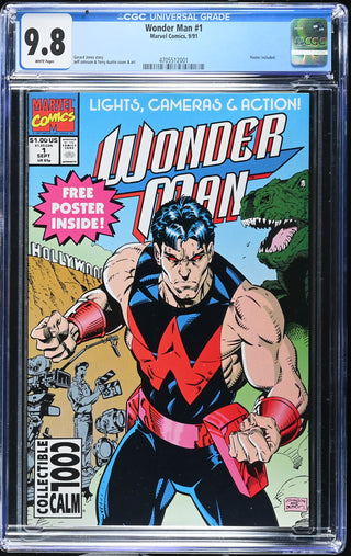 Wonder Man #1 (9/91) Graded CGC 9.8