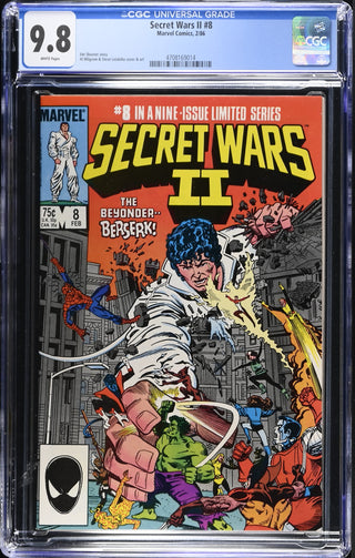 Secret Wars II #8 (2/86) Graded CGC 9.8