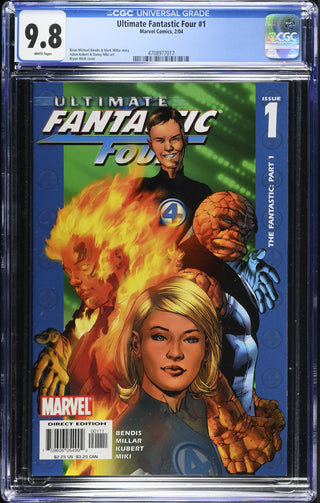 Ultimate Fantastic Four #1 (2/04) Graded CGC 9.8