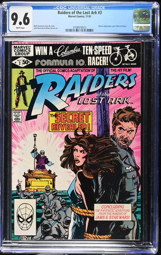 Raiders of the Lost Ark #3 (11/81) Graded CGC 9.6
