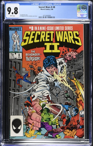 Secret Wars II #8 (2/86) Graded CGC 9.8