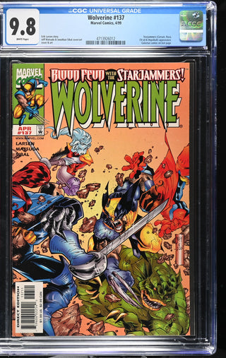 Wolverine #137 (4/99) Graded CGC 9.8