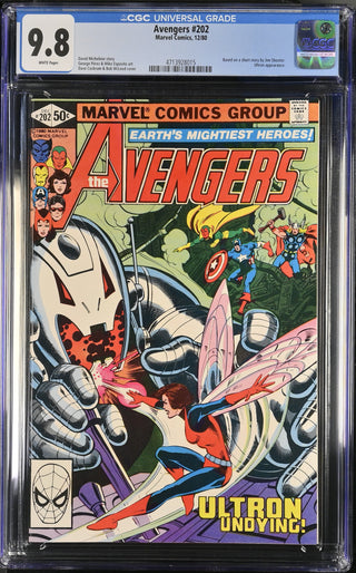 Avengers #202 (12/80) Graded CGC 9.8