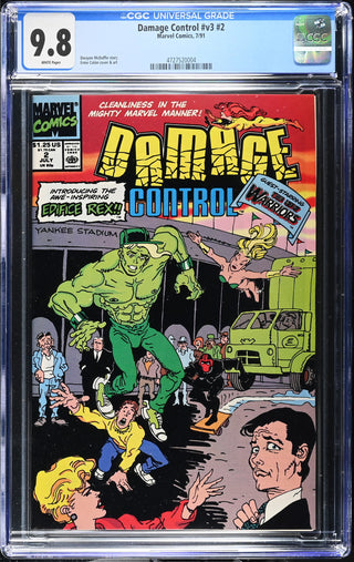 Damage Control #v3 #2 (7/91) Graded CGC 9.8