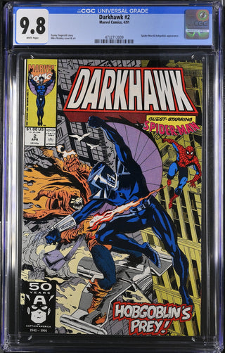 Darkhawk #2 (4/91) Graded CGC 9.8