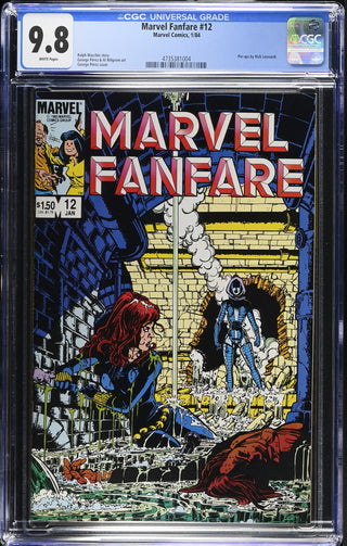 Marvel Fanfare #12 (1/84) Graded CGC 9.8
