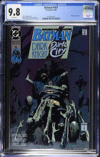 Batman #453 (8/90) Graded CGC 9.8