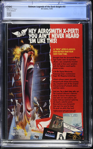 Batman: Legends of the Dark Knight #55 (12/93) Graded CGC 9.8