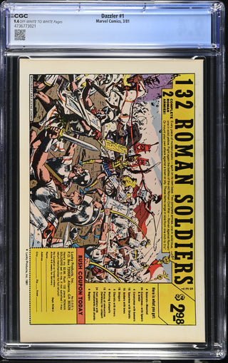 Dazzler #1 (3/81) Graded CGC 9.4