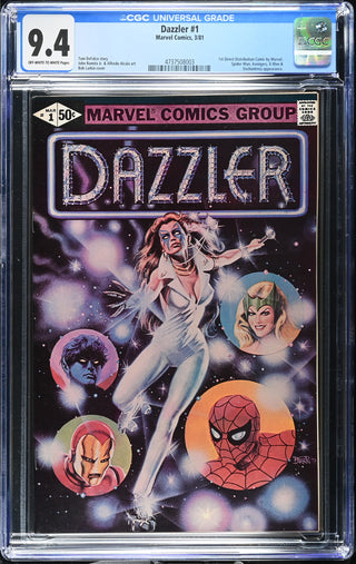 Dazzler #1 (3/81) Graded CGC 9.4