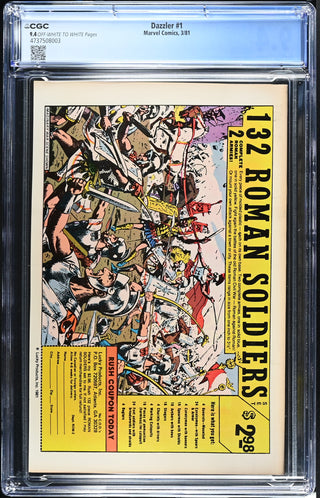 Dazzler #1 (3/81) Graded CGC 9.4