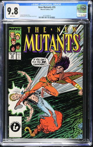 New Mutants #55 (9/87) Graded CGC 9.8