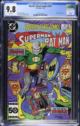 World's Finest Comics #321 (11/85) Graded CGC 9.8