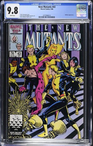 New Mutants #43 (9/86) Graded CGC 9.8